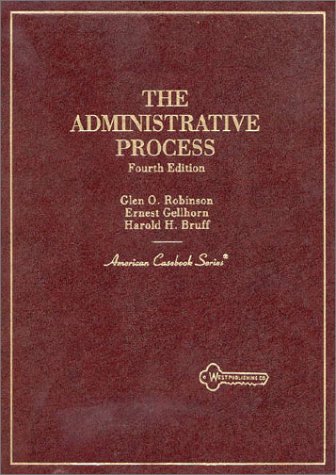 Stock image for The Administrative Process (American Casebook Series) for sale by dsmbooks