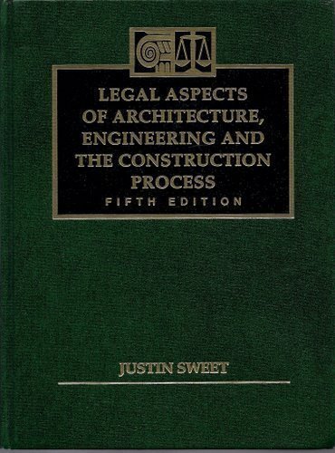Beispielbild fr Legal Aspects of Architecture, Engineering, and the Construction Process zum Verkauf von Wonder Book