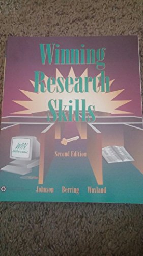 Beispielbild fr Winning Research Skills zum Verkauf von Better World Books