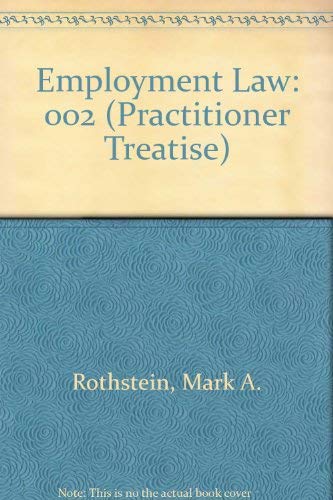 Stock image for Employment Law (Practitioner Treatise) for sale by HPB-Red