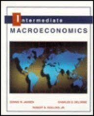 Imagen de archivo de Intermediate Macroeconomics : a la venta por SecondSale