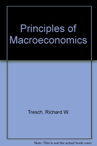 Stock image for Principles of Macroeconomics for sale by Hawking Books