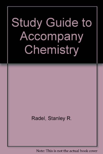 Stock image for Study Guide to Accompany Chemistry for sale by HPB-Red