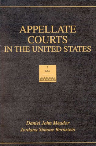 Beispielbild fr Appellate Courts in the United States zum Verkauf von Better World Books