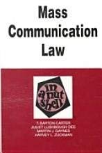 Imagen de archivo de Mass Communications Law a la venta por ThriftBooks-Atlanta