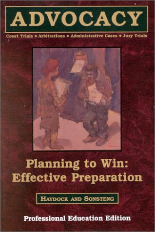 Beispielbild fr Planning to Win: Effective Preparation zum Verkauf von BooksRun