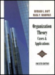 Imagen de archivo de Organizational Theory : Cases and Applications a la venta por Victoria Bookshop
