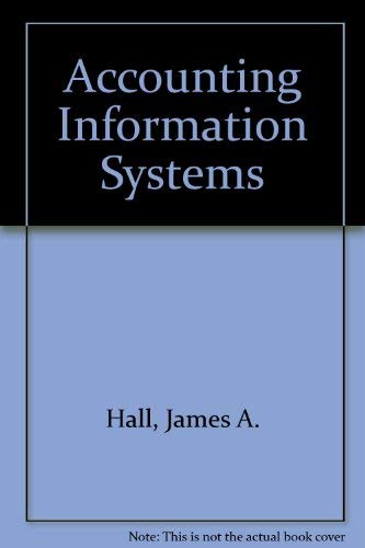 Beispielbild fr Accounting Information Systems zum Verkauf von WorldofBooks