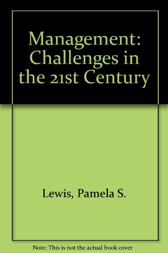 Beispielbild fr Management: Challenges in the 21st Century zum Verkauf von NEPO UG