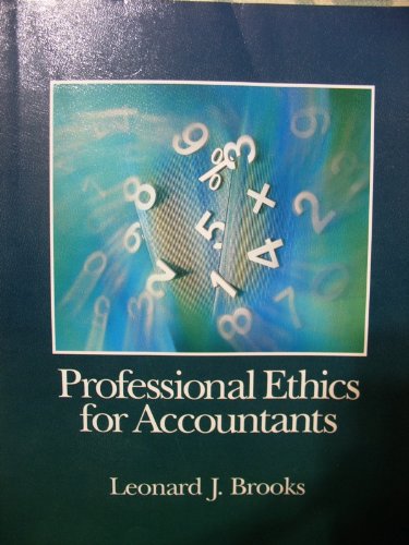 Professional Ethics in Accounting