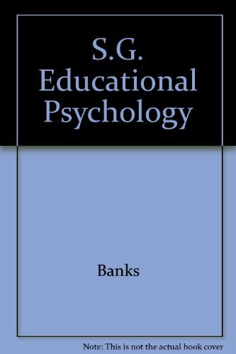 Stock image for S.G. Educational Psychology for sale by ThriftBooks-Dallas