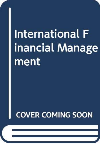 Stock image for Intnl Financl Mangmnt for sale by Better World Books