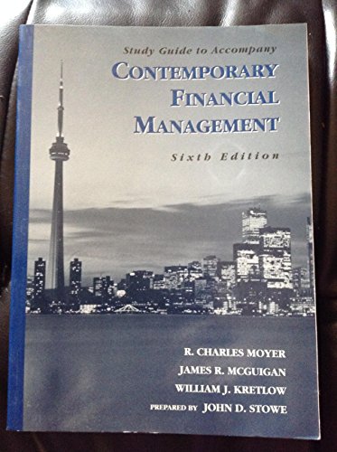 Contemporary Financial Management (9780314054623) by Moyer, R. Charles; McGulgan, James R.; Kretlow, William J.