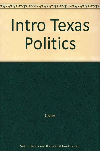 Stock image for Introduction to Texas Politics for sale by HPB-Red