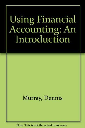 Beispielbild fr Using Financial Accounting: An Introduction zum Verkauf von WorldofBooks