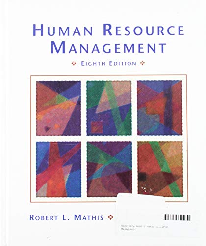 Stock image for Human Resource Management for sale by Austin Goodwill 1101