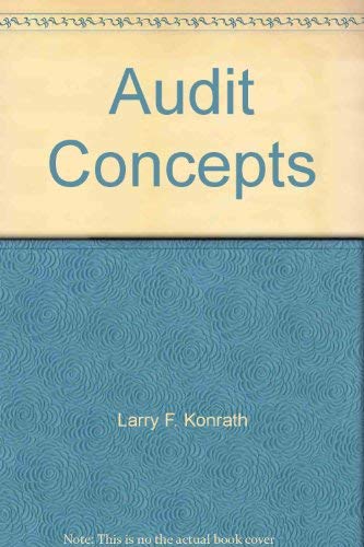 9780314063502: Audit Concepts