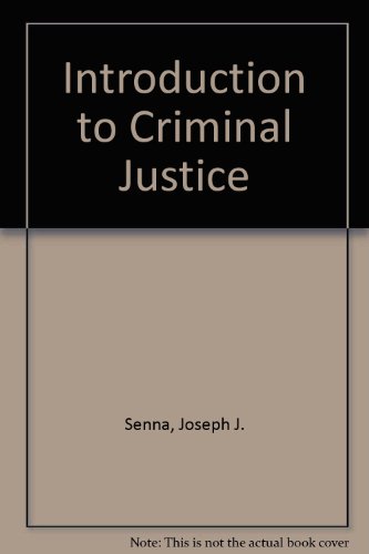 Beispielbild fr Introduction to Criminal Justice zum Verkauf von Wonder Book