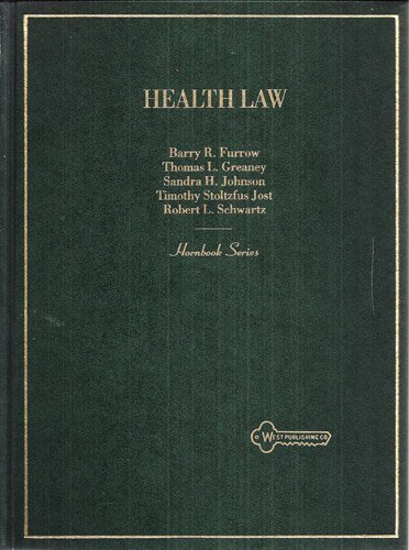 Beispielbild fr Health Law (Hornbook Series) zum Verkauf von HPB-Red