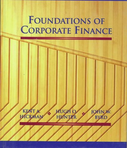 Foundations of Corporate Finance