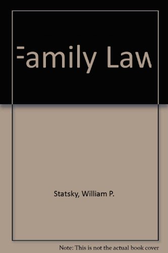 Imagen de archivo de Family Law a la venta por Wonder Book