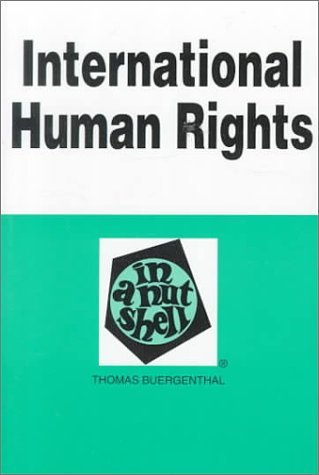 Imagen de archivo de International Human Rights in a Nutshell a la venta por Better World Books
