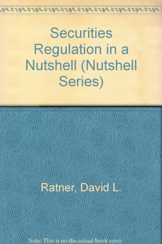 Beispielbild fr Securities Regulation in a Nutshell (Nutshell Series) zum Verkauf von Open Books