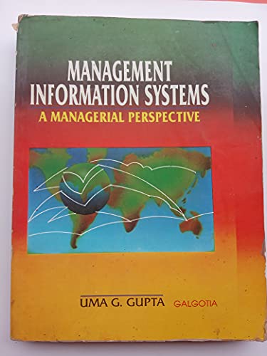 Stock image for Management Information Systems: A Managerial Perspective for sale by HPB-Red