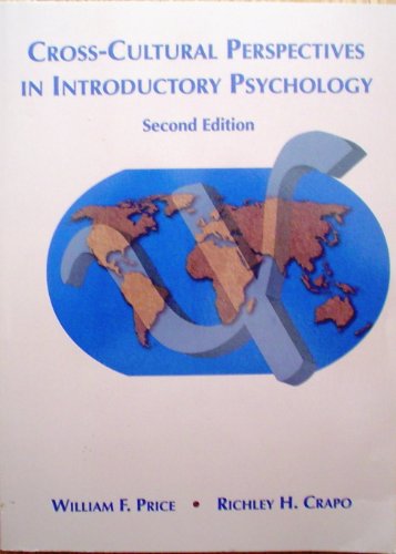 Imagen de archivo de Cross-Cultural Perspectives in Introductory Psychology a la venta por The Book Cellar, LLC