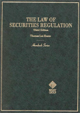 Stock image for The Law of Securities Regulation (HORNBOOK SERIES STUDENT EDITION) for sale by HPB-Red