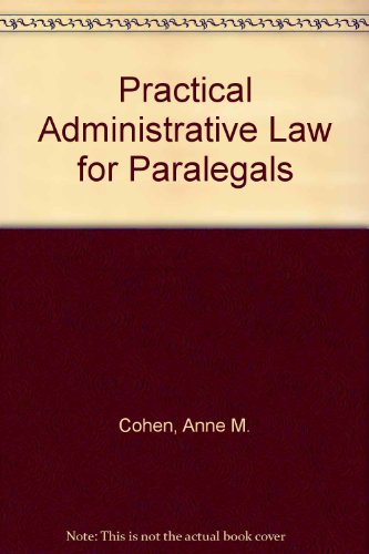 9780314094315: Practical Administrative Law for Paralegals