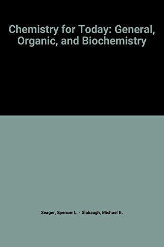 Imagen de archivo de Chemistry for Today: General, Organic, and Biochemistry a la venta por Allied Book Company Inc.