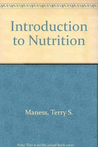 Imagen de archivo de Introduction to Nutrition a la venta por HPB-Red