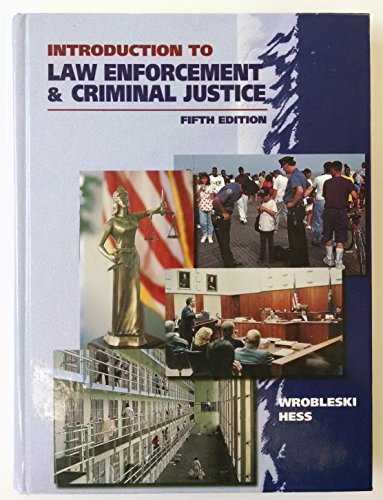 Beispielbild fr Introduction to Law Enforcement and Criminal Justice (5th Edition) zum Verkauf von HPB-Red