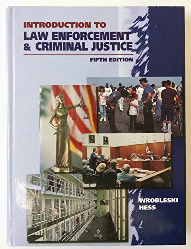 Stock image for Introduction to Law Enforcement and Criminal Justice (5th Edition) for sale by HPB-Red
