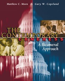 Stock image for Contemporary Congress : A Bicameral Approach for sale by Better World Books