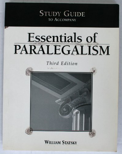 9780314130242: Essentials of Paralegalism