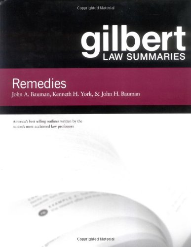 9780314143495 Gilbert Law Summaries On Remedies