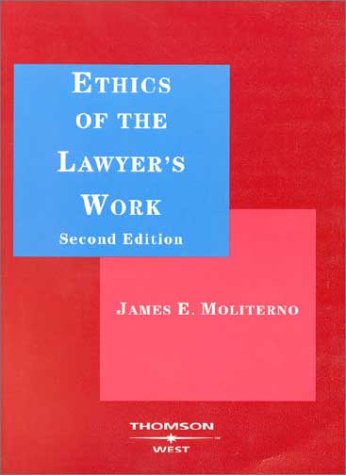 Stock image for Ethics of the Lawyer's Work for sale by ThriftBooks-Atlanta
