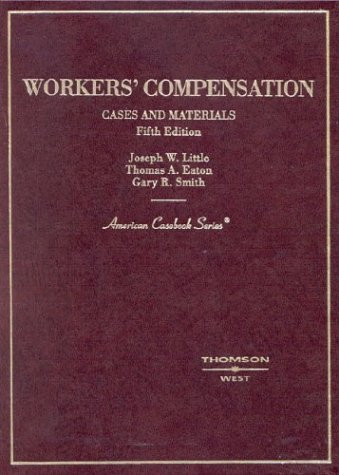 Beispielbild fr Workers' Compensation: Cases and Materials (American Casebook Series) zum Verkauf von HPB-Red