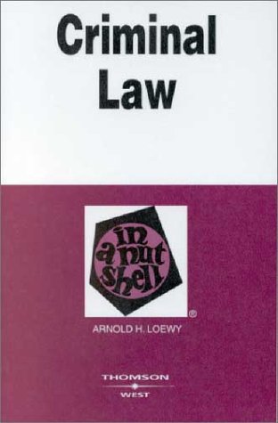 Imagen de archivo de Criminal Law in a Nutshell a la venta por ThriftBooks-Dallas