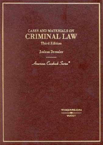 Stock image for Case and Materials On Criminal Law 3rd Edition for sale by a2zbooks