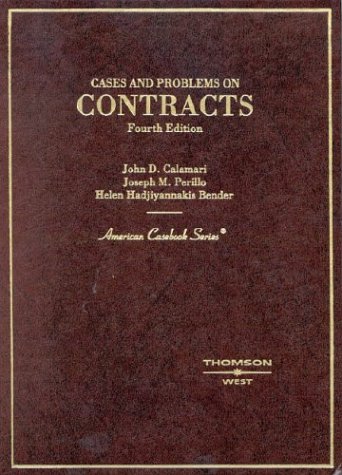 Imagen de archivo de Cases and Problems on Contracts a la venta por Better World Books