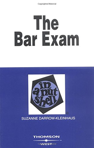 Imagen de archivo de The Bar Exam in a Nutshell (Nutshell Series) a la venta por GoldBooks