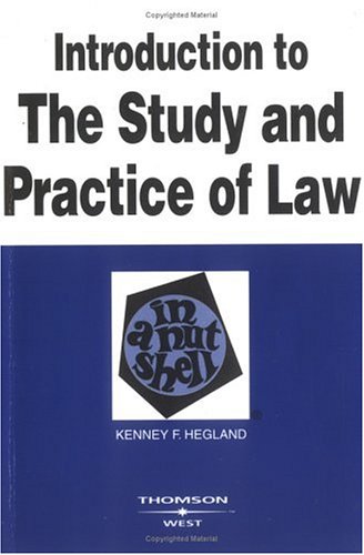 9780314146441: Intro to Study & Prac of Law 4 (Nutshell)