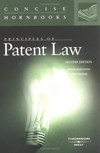 Imagen de archivo de Principles of Patent Law (Concise Hornbook Series) a la venta por SecondSale