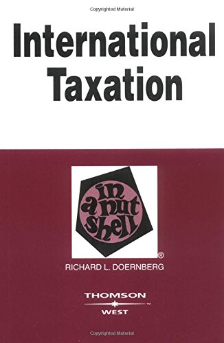 Imagen de archivo de International Taxation In A Nutshell a la venta por Wonder Book