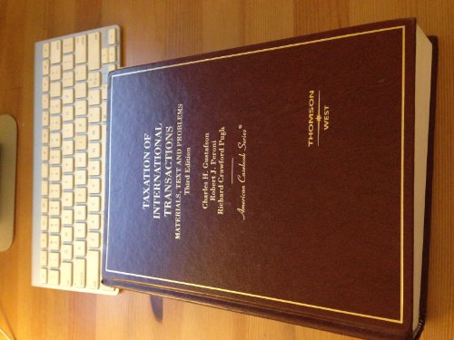 9780314149305: Gustafson, Peroni and Pugh's Taxation of International Transactions: Materials, Texts and Problems, 3D (American Casebook Series)