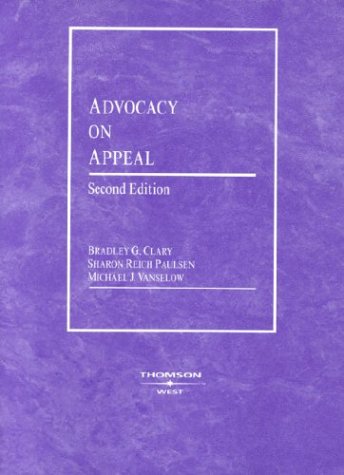 Stock image for Advocacy on Appeal (American Casebook Series) for sale by Wonder Book