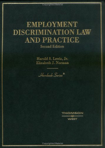 9780314150127: Employment Discrimination Law and Practice (Hornbook)